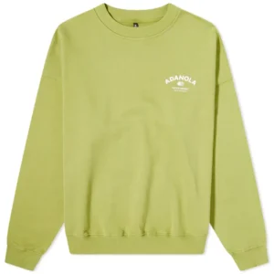 Adanola Lime Green Sweatshirt